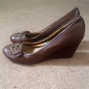 American Eagle Leather Wedges